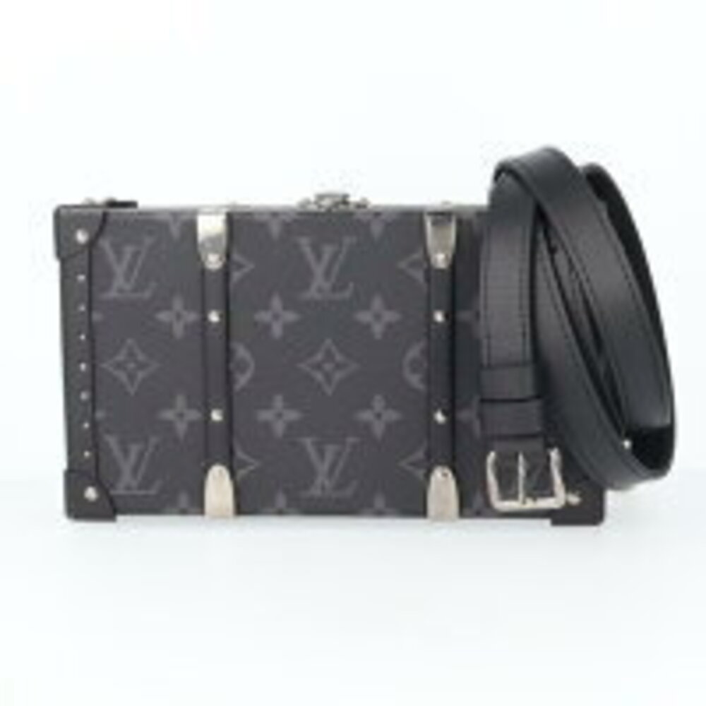 LOUIS VUITTON Neo Wallet Trunk Shoulder Bag Black Eclipse Black h